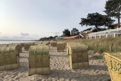 Strand in Scharbeutz Strandkörbe