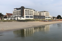 Strand in Scharbeutz vor dem BaySide Hotel