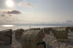 Strand in Scharbeutz Sonnenaufgang