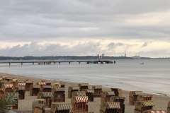 Strand in Scharbeutz Seebrücke