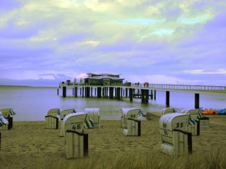 Timmendorfer Strand in der Lübecker Bucht