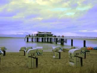 Timmendorfer Strand in der Lübecker Bucht