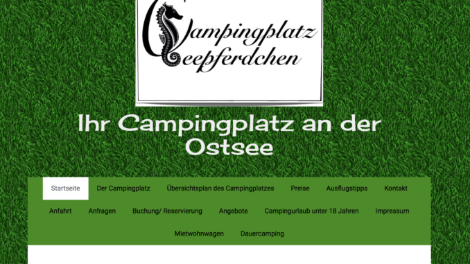 Campingplatz Seepferdchen